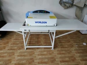 Worlden WD 500MS Дублирующий проходной пресс компактного типа с шириной ленты 500 мм